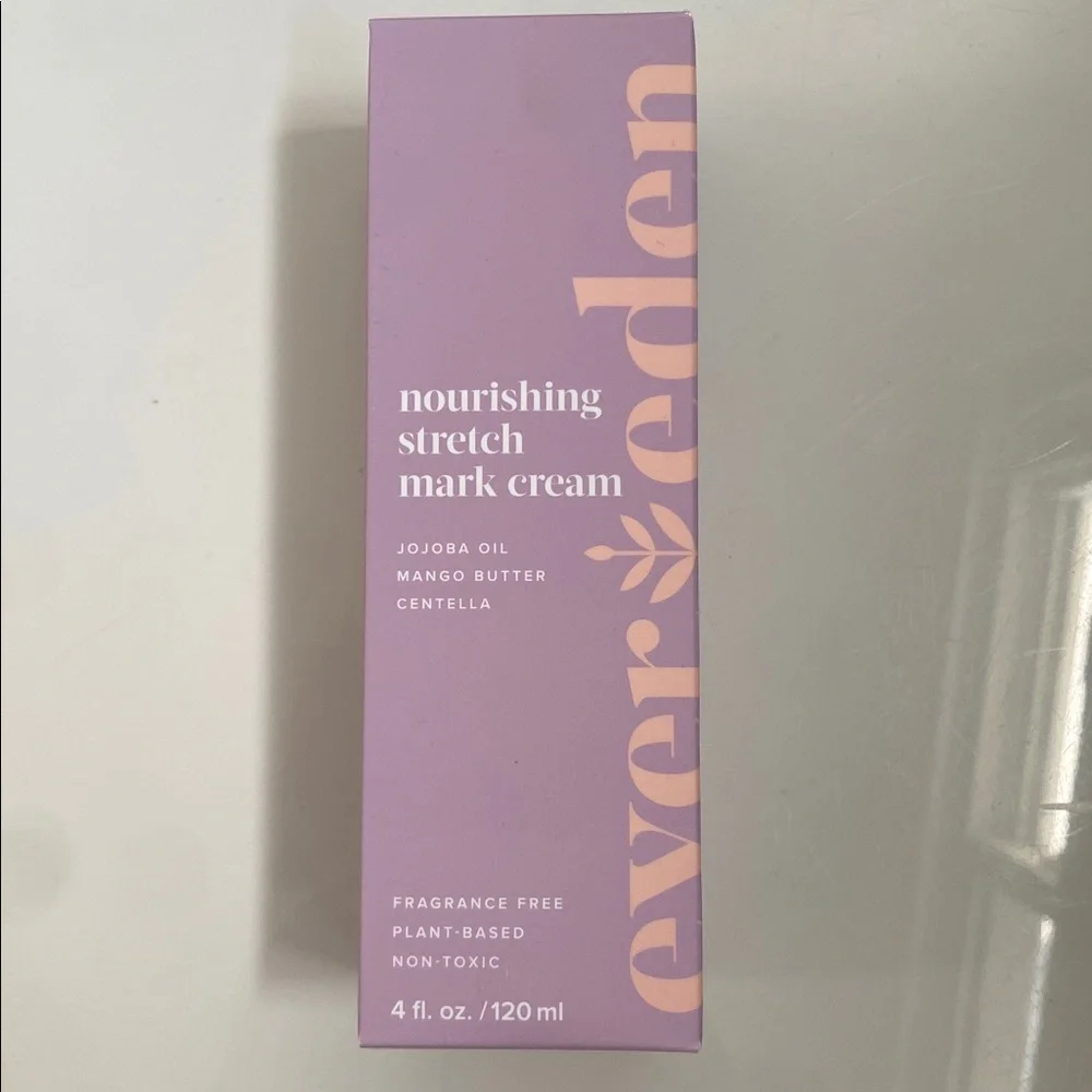 Evereden Nourishing Stretch Mark Cream - 4 oz - NEW!! skincare beauty ever eden